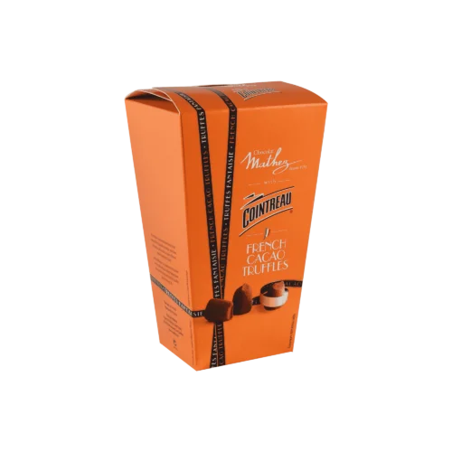 Cocoa truffles with Cointreau – Truffle box – 250g