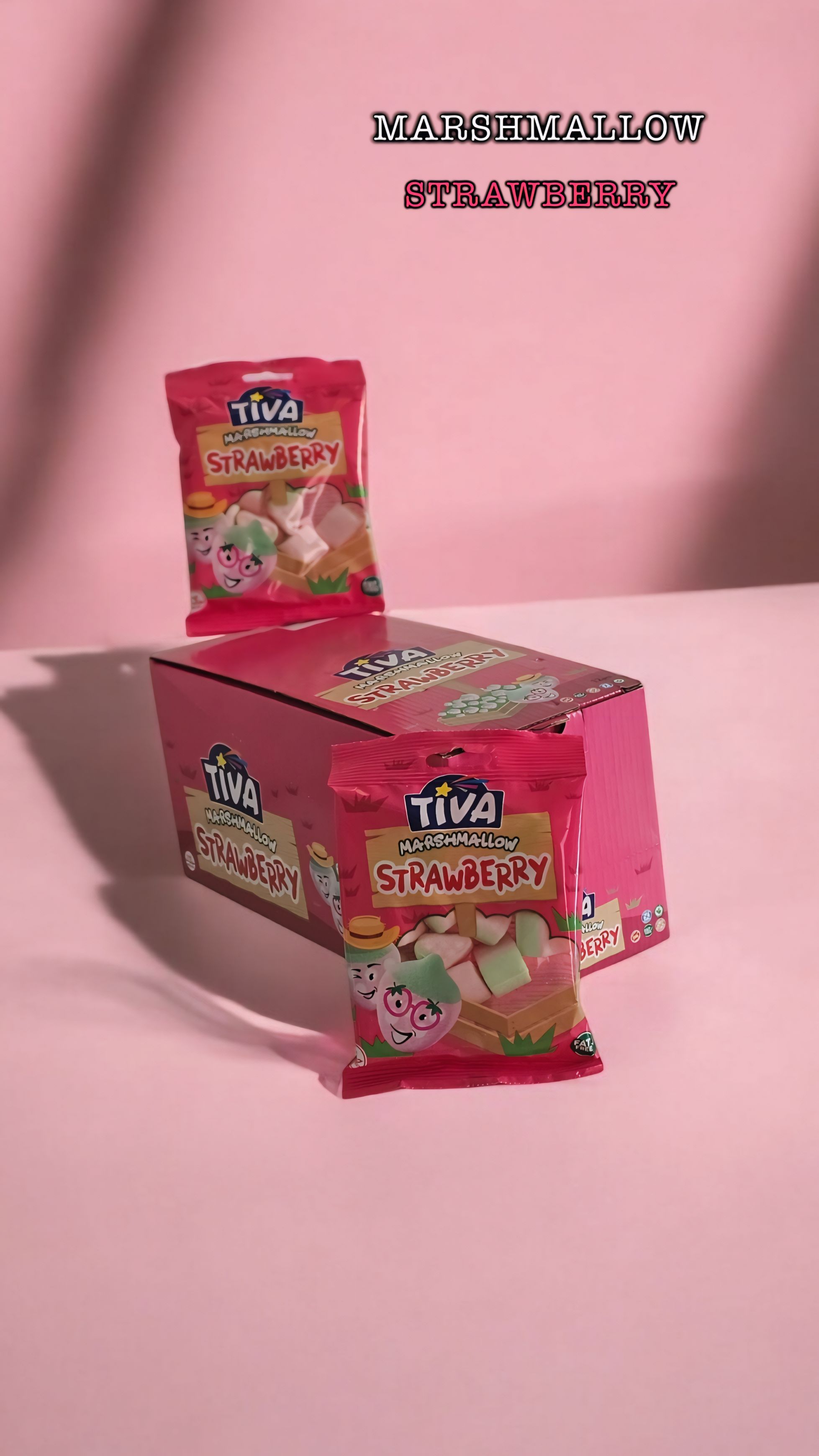 TIVA MARSHMALLOW - STRAWBERRY