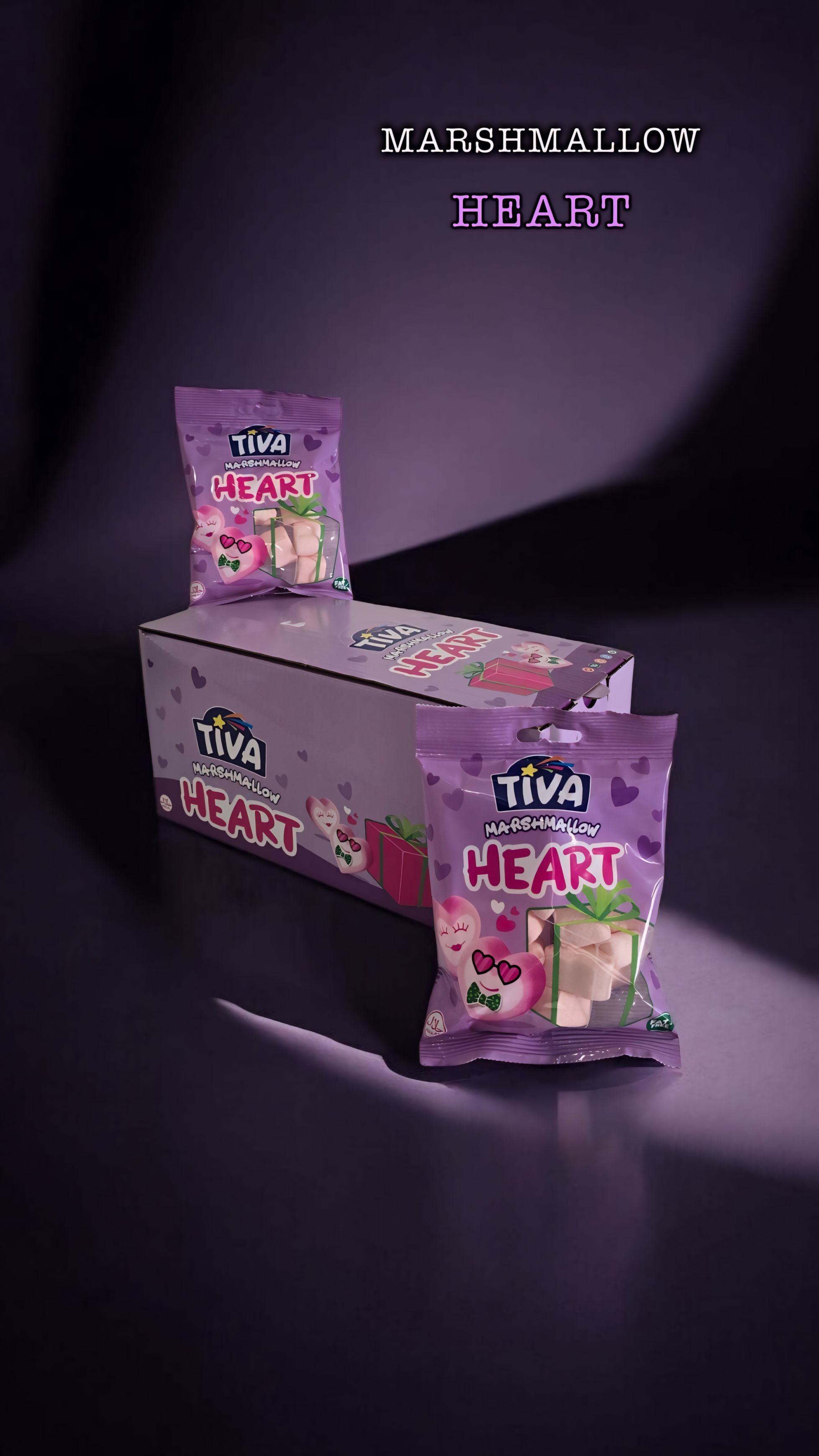 TIVA MARSHMALLOW - HEART